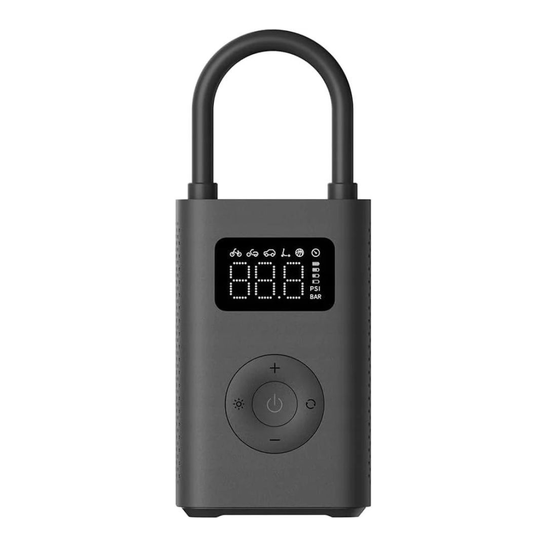 Elektrisk Tilbehør, kompakt sort elektronisk enhet med digitalt display, knapper og tydelige tall og symboler på fronten.