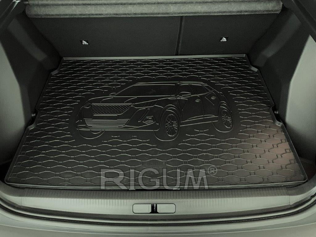 Rigum bagasjeromsmatte til Peugeot e-2008 – olje- og bensinbestandig