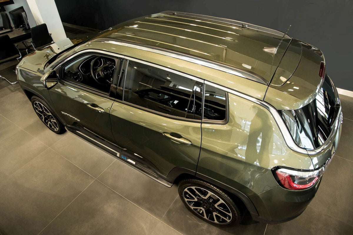 Stigtrinn Jeep Compass Ventshield (2016-2020) - sett bakfra