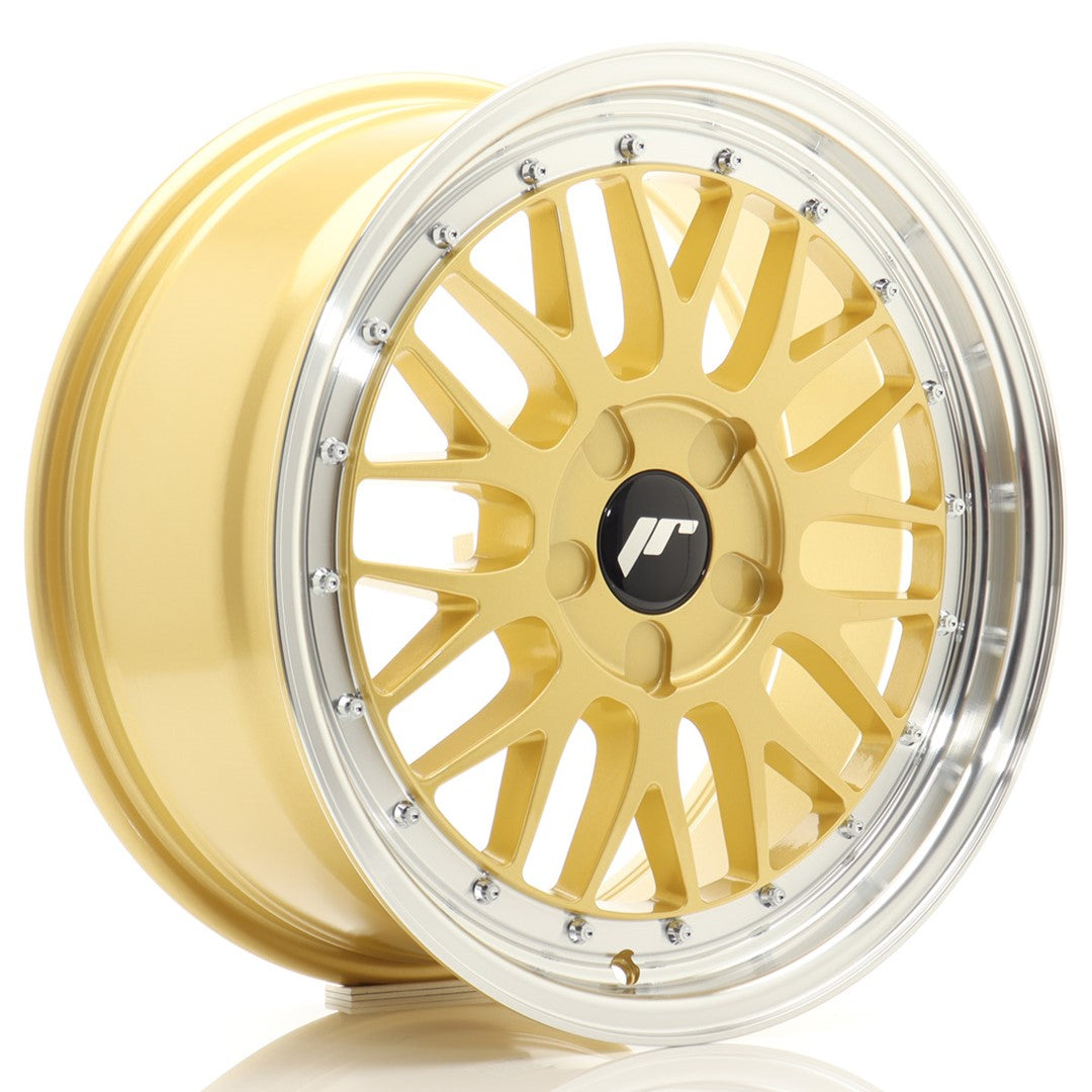 Felg JR Wheels JR23 17x8" Gold – sett forfra