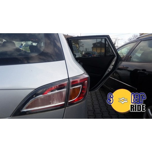 Solskjerm Mazda 6 (GH) Stasjonsvogn II (2007-2012) (2 stk) - sett forfra
