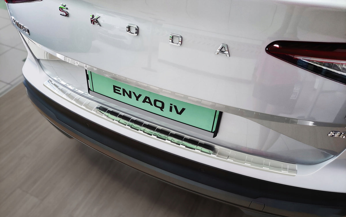 Avisa bakfangerbeskytter til Skoda Enyaq iV – rustfritt stål