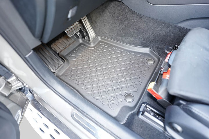 Aristar Guardliner gulvmatter til Isuzu D-Max III 2019– double cab – TPE antiskli gummi grå matt, sett med 4