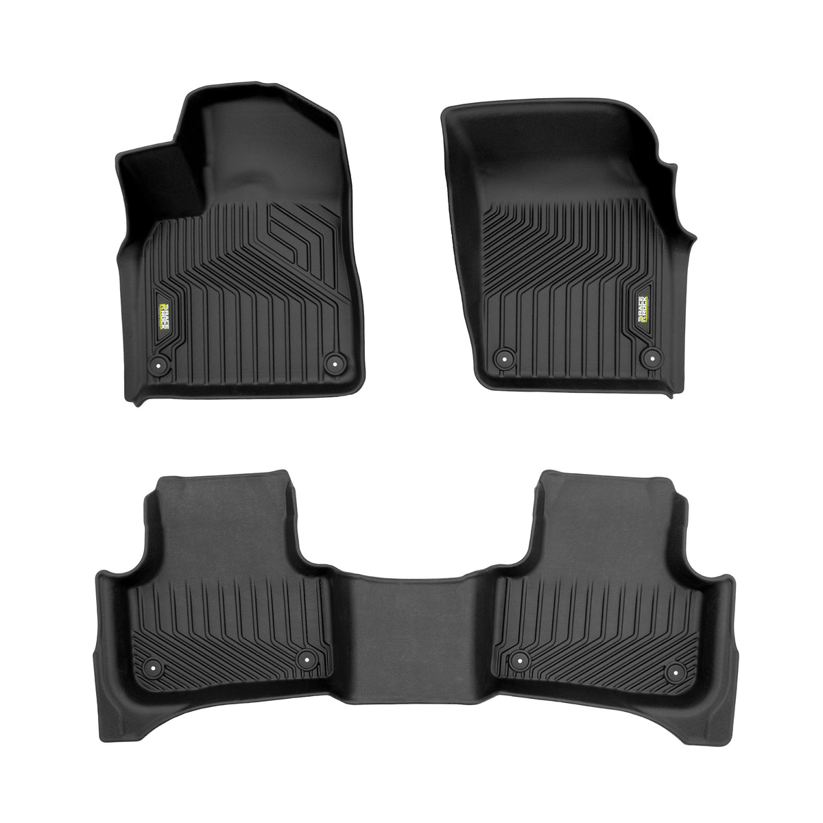 Frogum Race Rock Heavy Duty TPE gulvmatter til Audi Q8, Q7 4M, SQ7 4M og Lamborghini Urus (2018–) – sett med 4