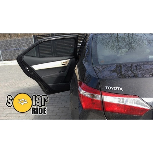 Solskjerm Toyota Corolla Sedan XI (2013-2019) (2 stk) - sett forfra