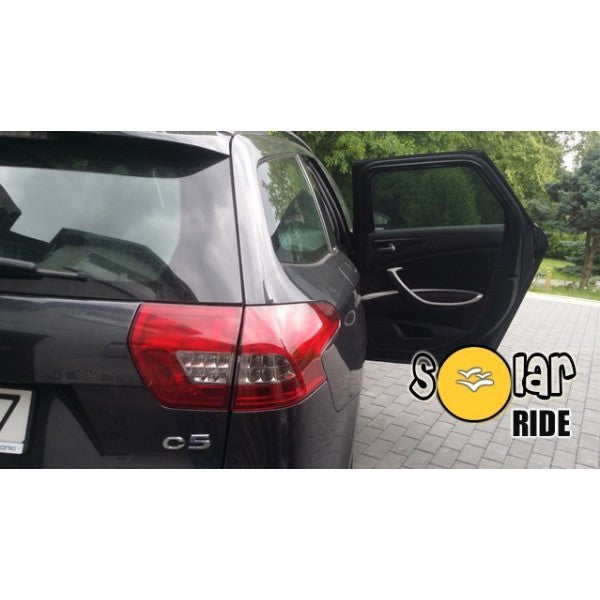 Solskjerm Citroen C5 Tourer II (2008-2017) (2 stk) - sett bakfra