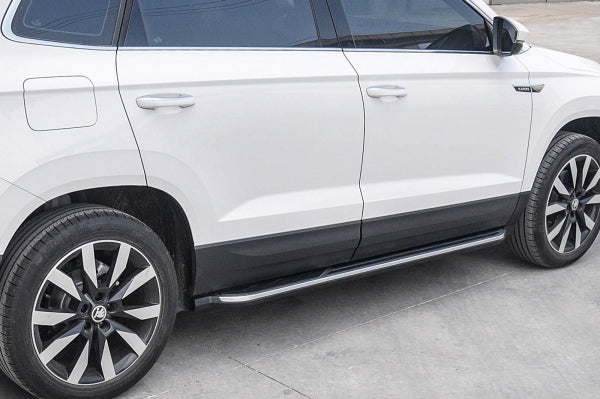 Stigtrinn Skoda Karoq Ventshield (2017-) - sett forfra