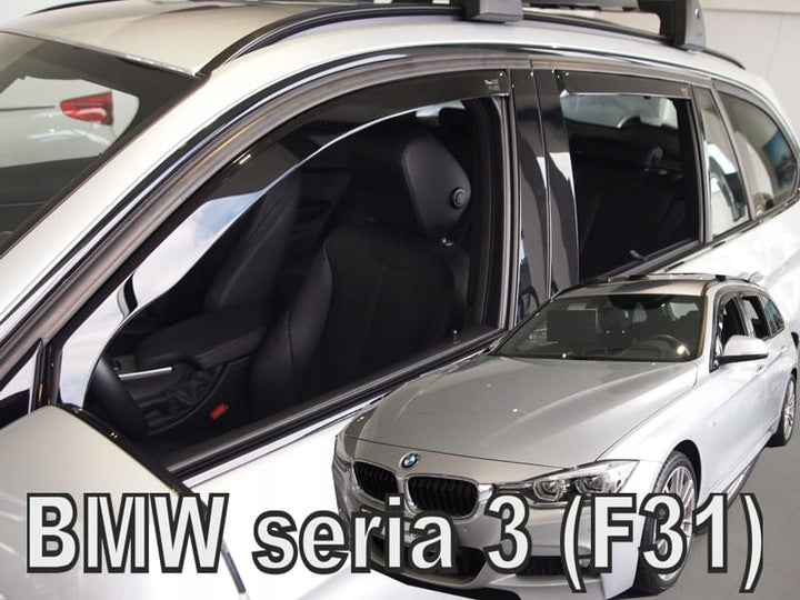 Heko vindavviser til Bmw 3 (F31) Touring / sett 4 stk. – PMMA Plexiglass