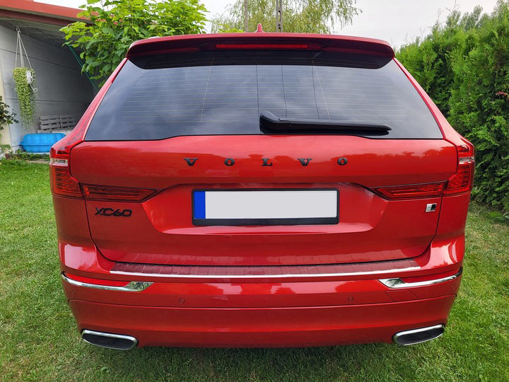 Emblem Volvo bokstaver Black Matt Edition Sport - sett bakfra