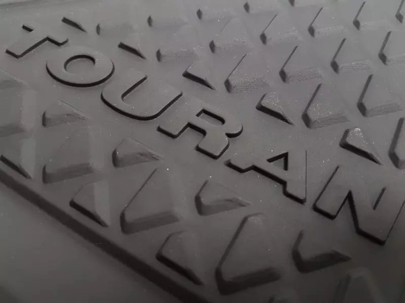 VAG OEM gulvmatter til Vw Touran II – hevet kant rundt
