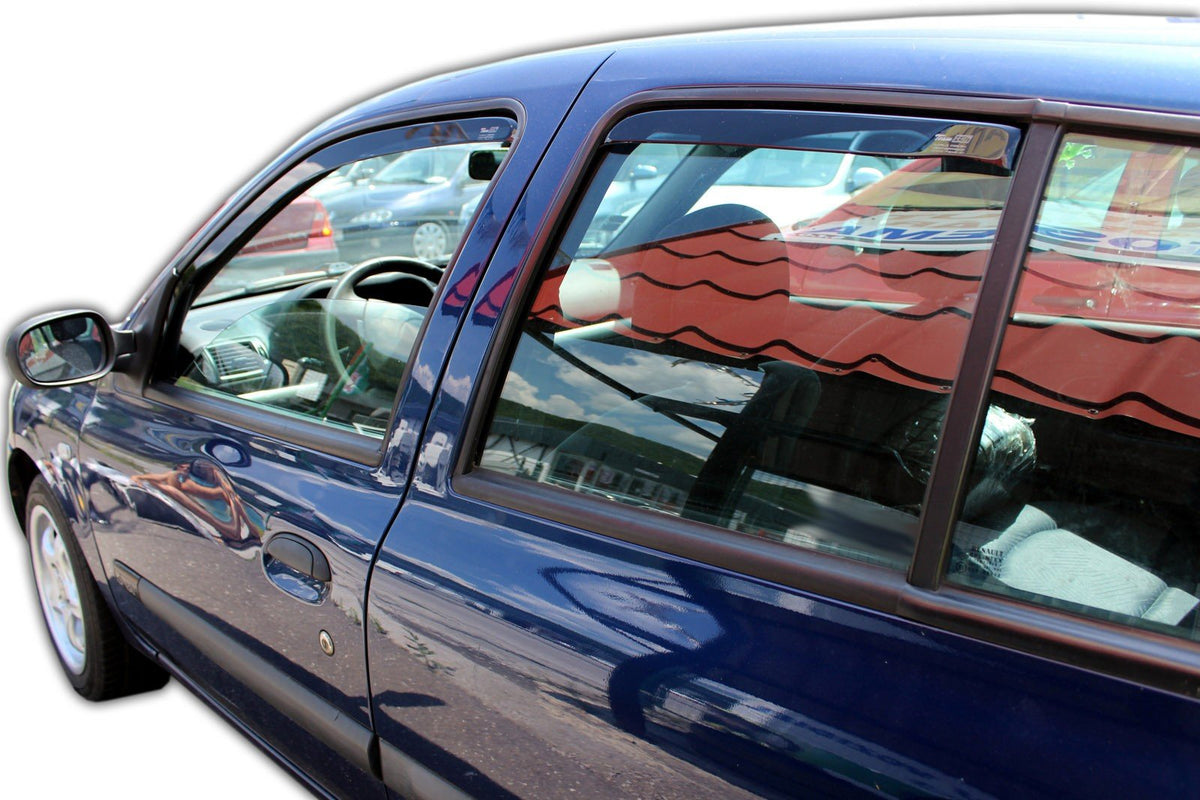 Vindavviser Renault CLIO II 5-dørs 1998→ THALIA (2001-) – PMMA Plexi - detaljer