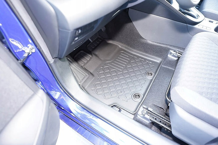 Gulvmatter Toyota Yaris IV (2020-) – TPE antiskli myk plast - sett forfra