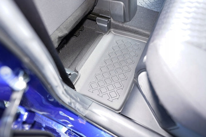 Gulvmatter Toyota Yaris IV (2020-) – TPE antiskli myk plast - detaljer