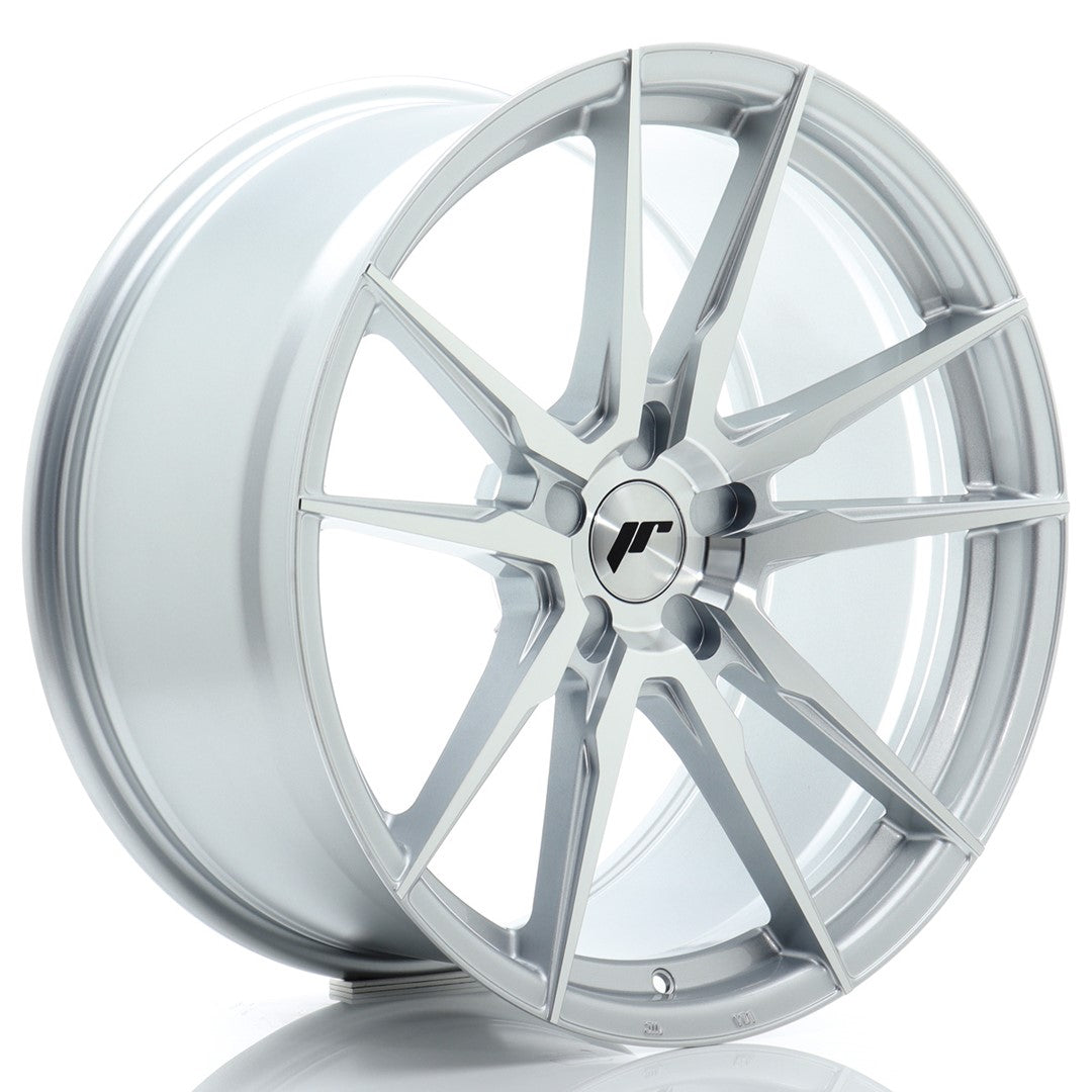 Felg JR Wheels JR21 20x10,5" Silver – sett forfra