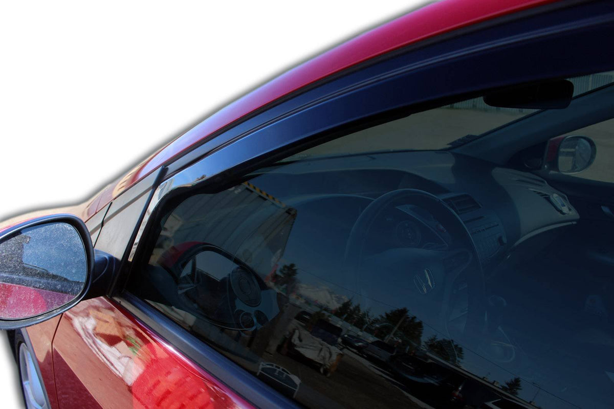 Heko vindavviser til Honda CIVIC VIII 3-dørs 02. – transparent sort