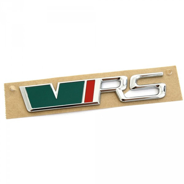 Emblem/logo til Skoda Octavia II (1Z Facelift) / Skoda Fabia II (5J) 2010 - 2013 i svart, rød og grønn med perfekt passform o