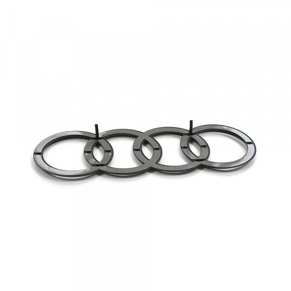 Emblem Audi R8 (4S) Spider > Black Glossy - sett bakfra