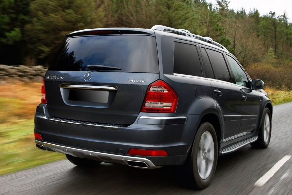 Stigtrinn Mercedes GL (X164) Ventshield (2006-2012) - sett forfra
