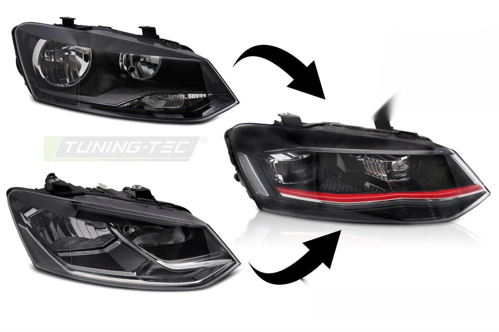 Frontlykter VW Polo V 6R 09-17 – ekstra detaljbilde