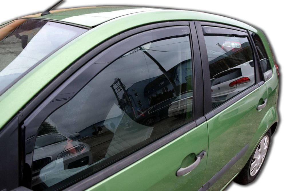 Heko vindavviser til Ford Fiesta Mk5 – sort, transparent og smoked