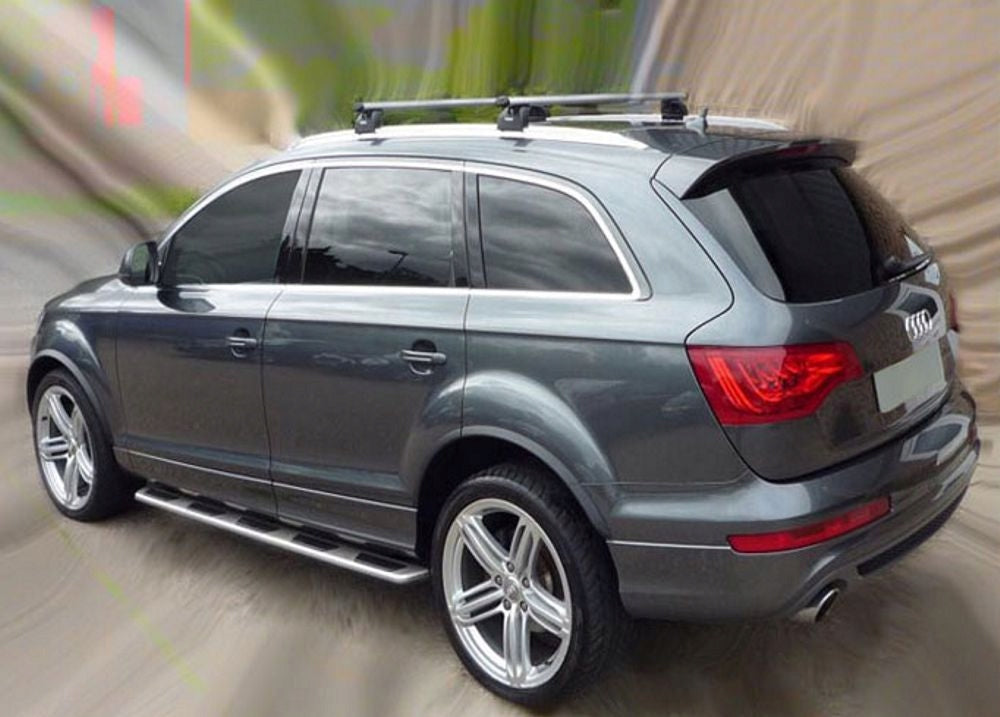Stigtrinn til Audi Q7 4L Scoutt 2005-2015 – praktisk sidesteg for enkel inn- og utstigning