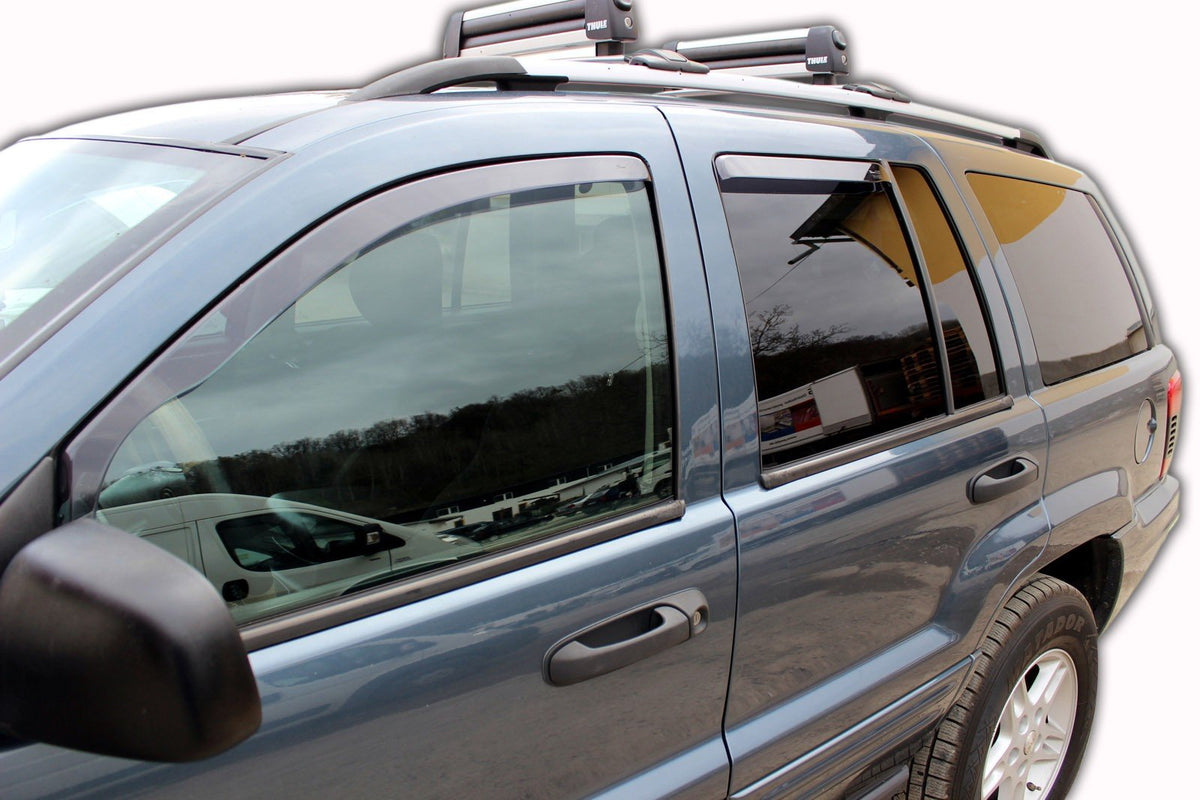 Heko vindavviser til Jeep Grand Cherokee II (WJ) – røykfarget plexi
