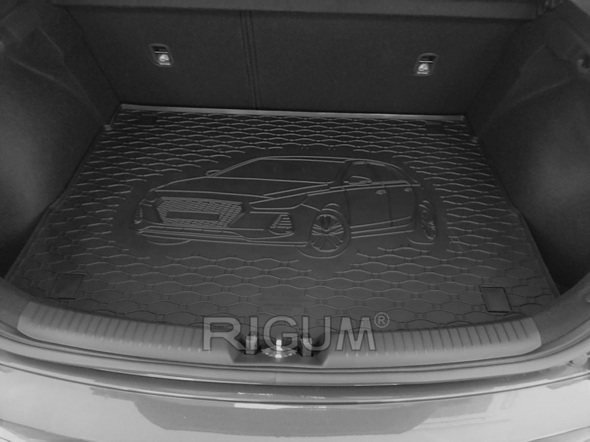 Rigum bagasjeromsmatte til Hyundai i30 III Hatchback – 10 mm sidekant
