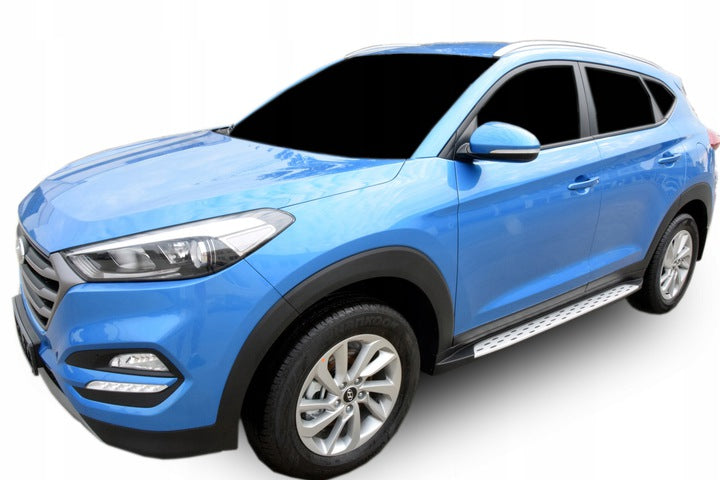 Stigtrinn Scoutt til Hyundai Tucson 2015-2020 i aluminium og ABS for enkel montering