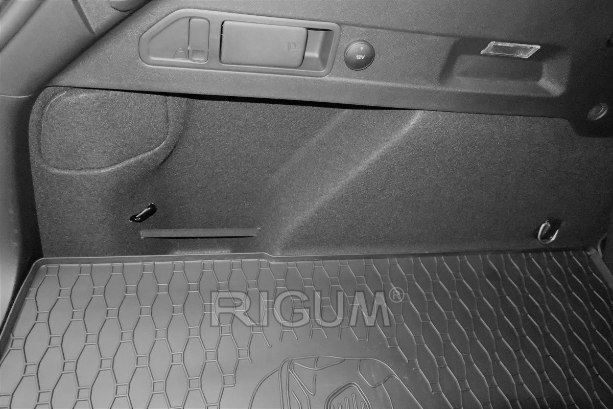 Bagasjeromsmatte Ford Focus IV (2018-) – Luktfrie Gummi - detaljer
