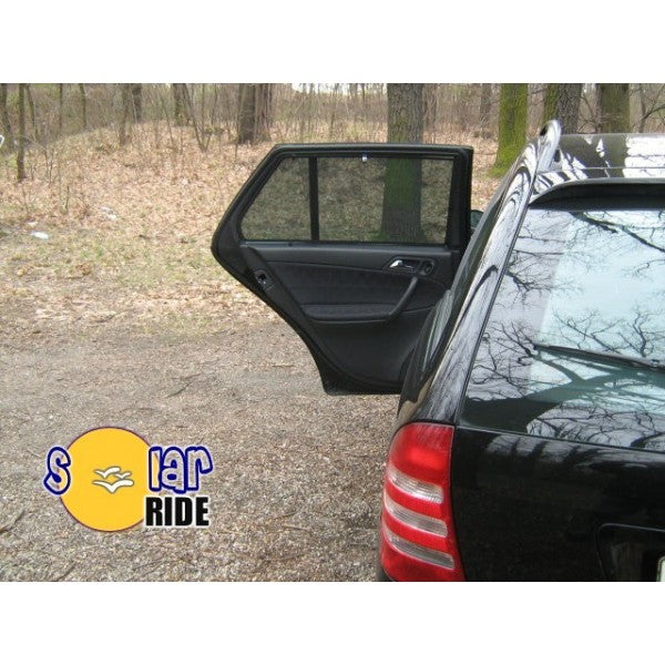 Solskjerm Mercedes C (S203) Stasjonsvogn (2000-2007) (2 stk) - sett bakfra