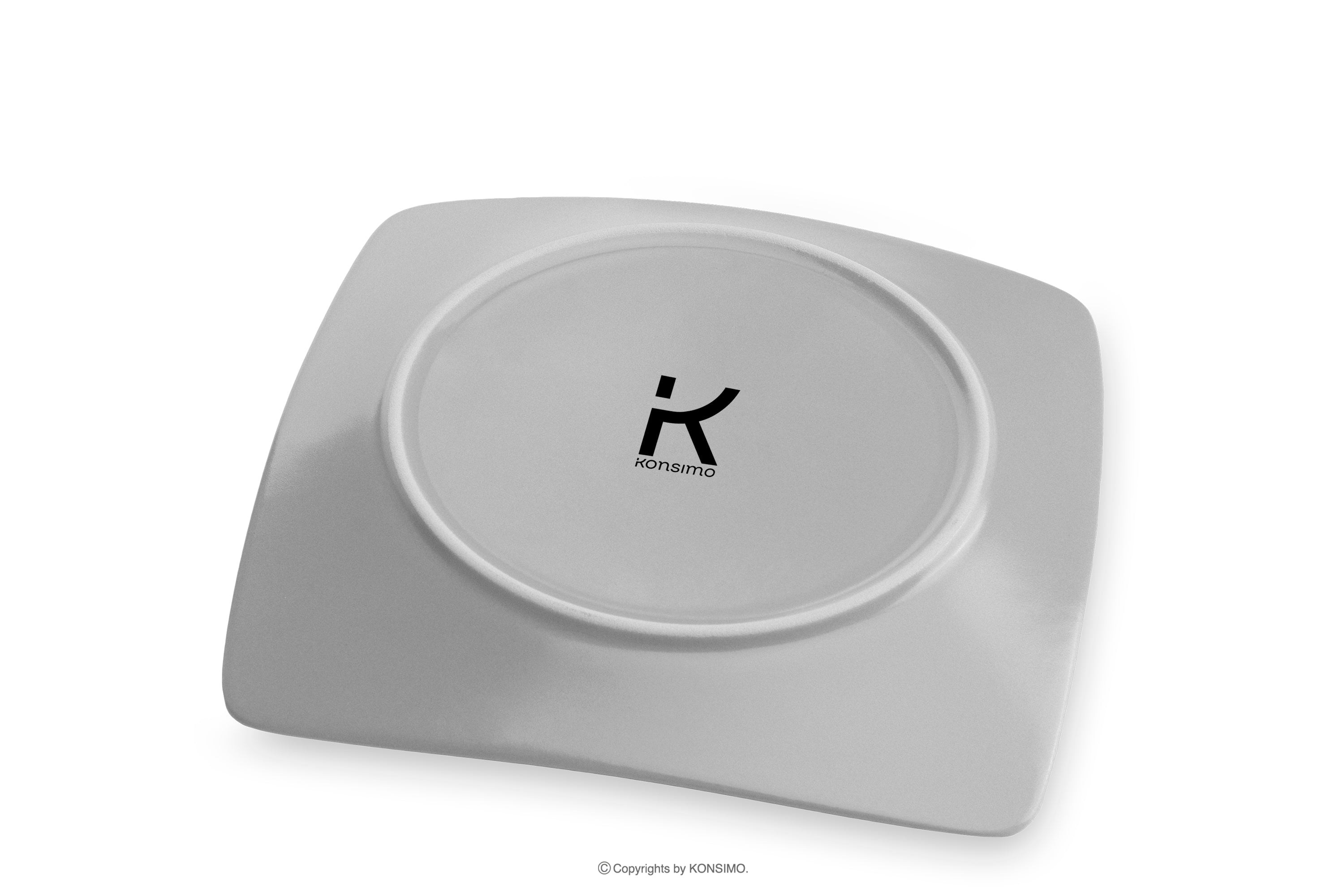 KONSIMO EPIRI middagsservise 6 personer grå matt