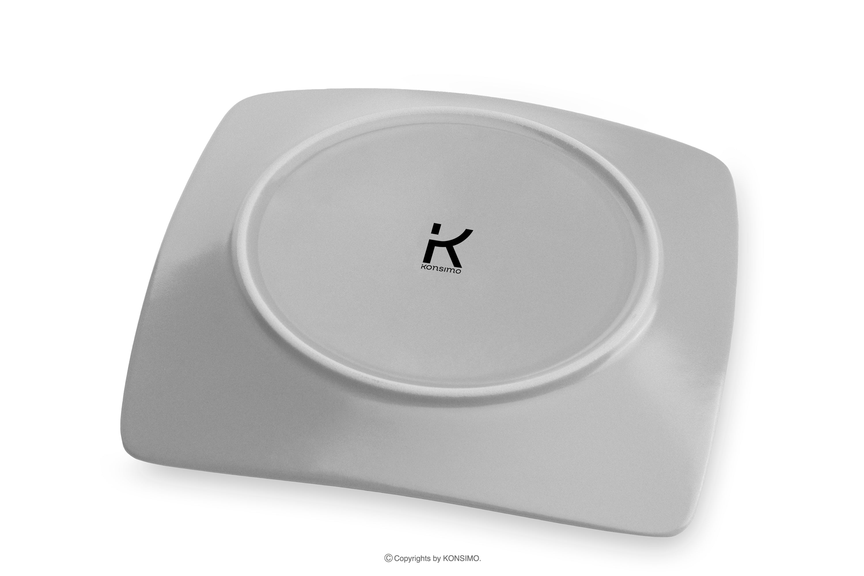 KONSIMO EPIRI middagsservise 6 personer grå matt