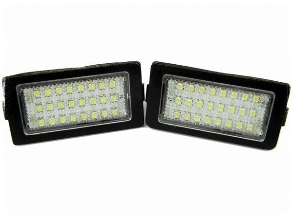 Einparts LED skiltlys til Bmw 7 (E38) med kald hvit lysfarge og CAN-bus-kompatibilitet