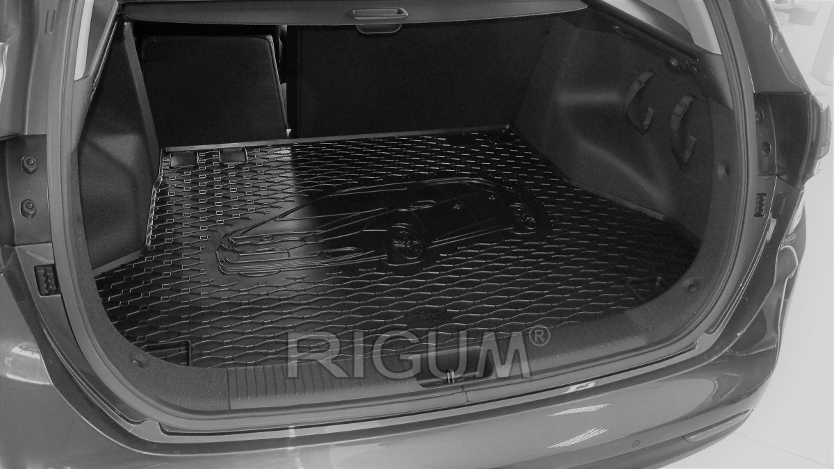 Rigum bagasjeromsmatte til Kia Ceed STV – 10 mm sidekant