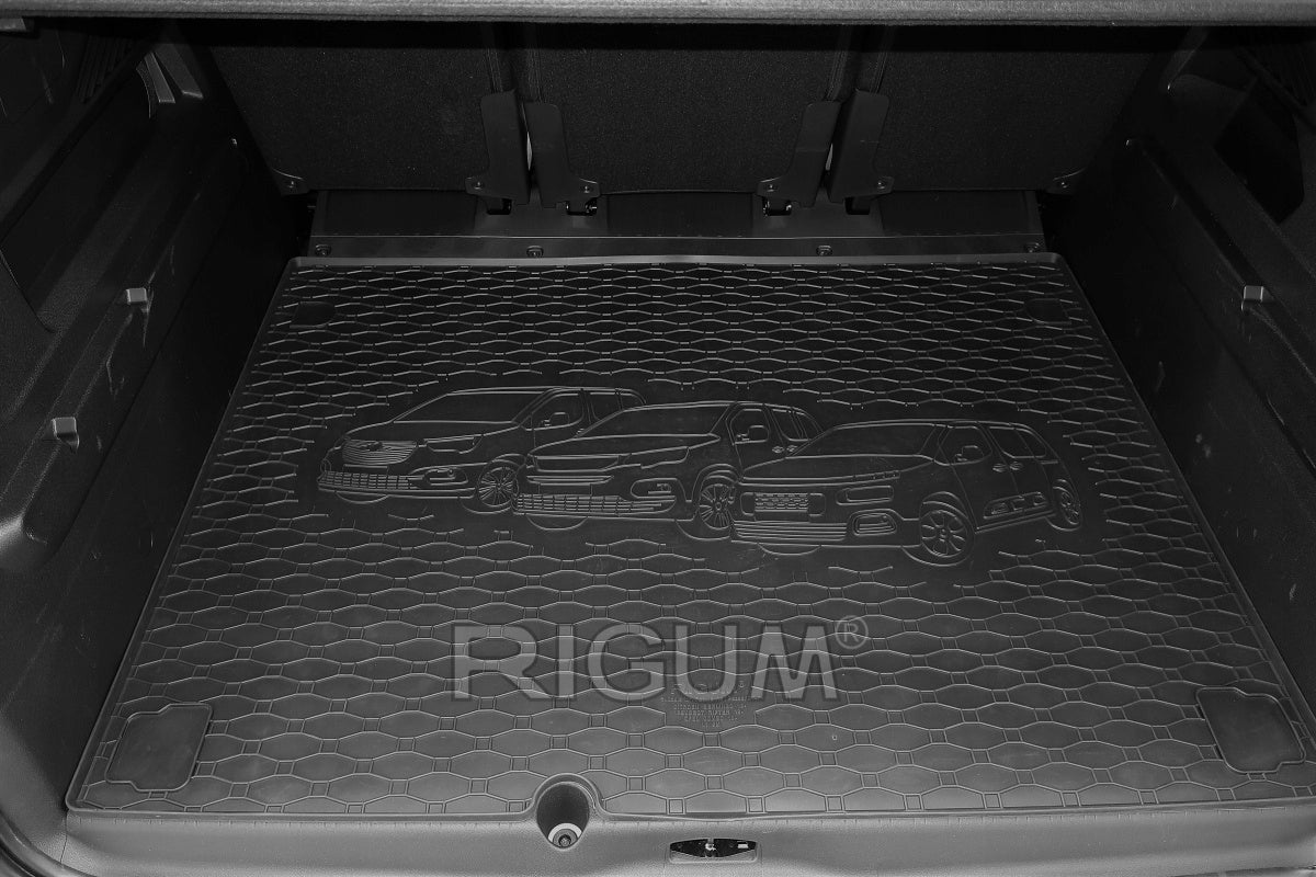 Rigum bagasjeromsmatte til Opel Combo – 10 mm sidekant