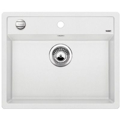 Blanco Dalago 6 kjøkkenvask i hvit granittkompositt Silgranit PuraDur 615x510 mm