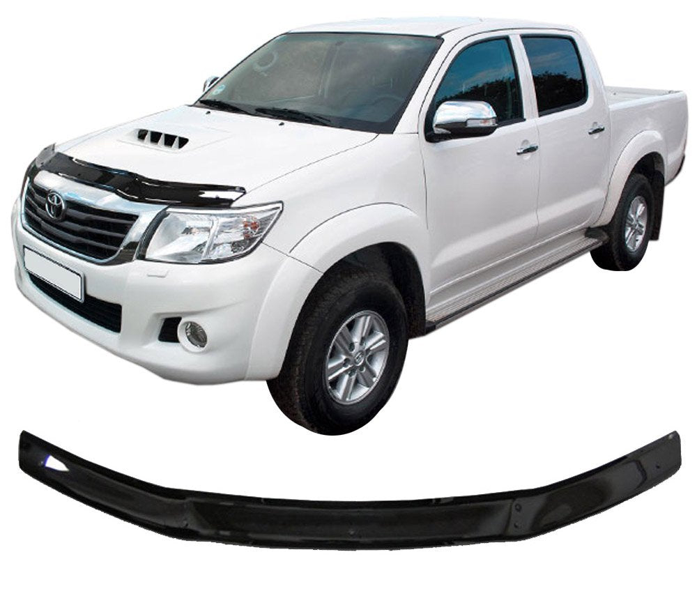 Scoutt panserbeskytter i akryl til Toyota Hilux VII (2011-2015) facelift, effektiv steinsprutbeskyttelse og enkel montering