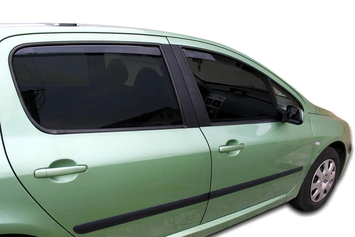 Vindavviser Peugeot 307 5-dørs (2001-2008) – PMMA Plexi - detaljer