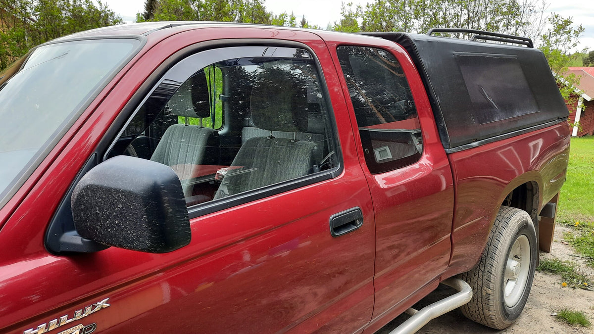 Heko vindavviser til Toyota Hilux VI – PMMA Plexi materiale