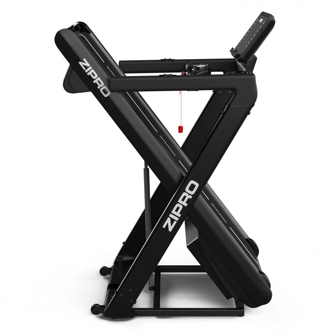 Tredemølle 1–20km/t, 15 Nivåer Stigning, 150kg, 2200x845x255mm Zipro Iluzion