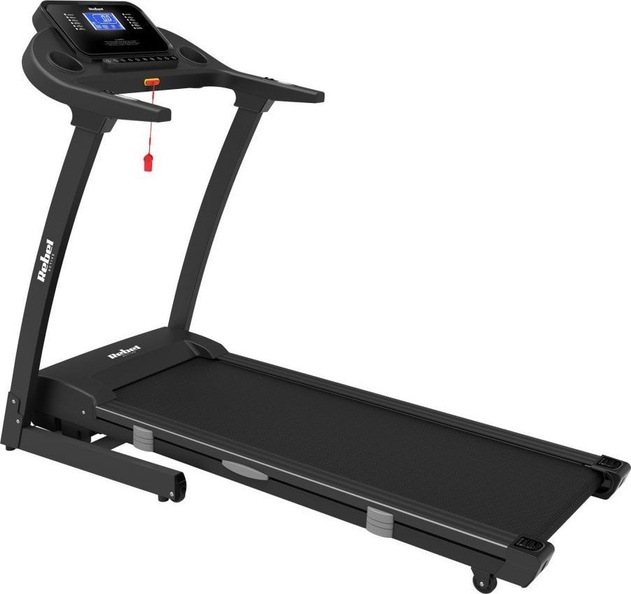 Tredemølle 1–16km/t Løpeflate 450 x 1300mm, 15 Programmer, 120kg Rebel Active 1003