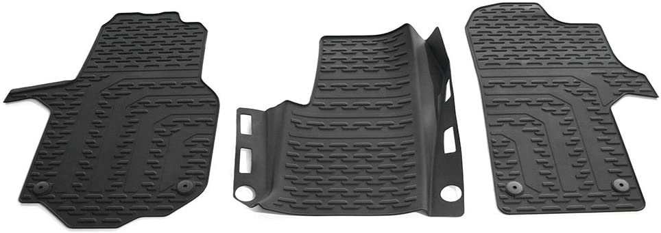 VAG OEM gulvmatter til Vw Crafter II – svart gummi