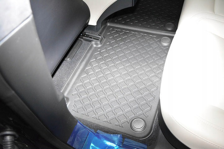 Gulvmatter Tesla Model S (2012-2016) – TPE antiskli luktfrie gummi - detaljer