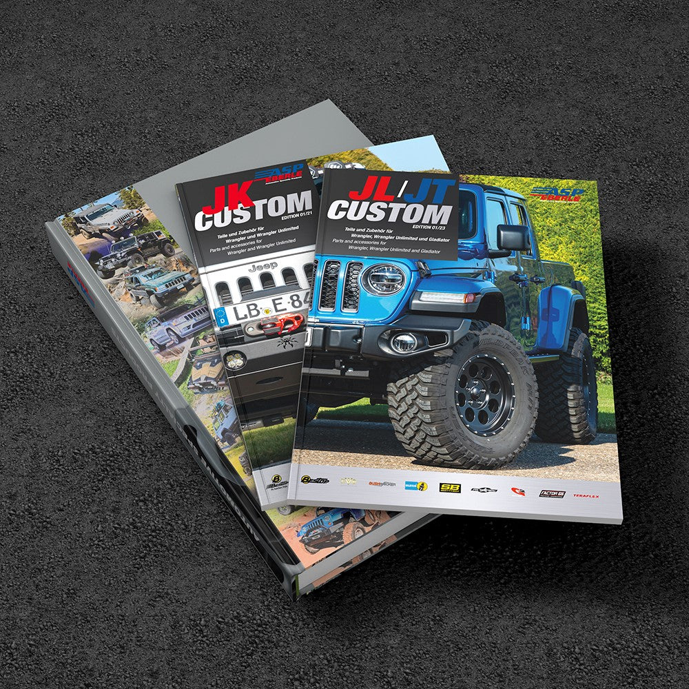 ASP Alloys 1450 lettmetallfelg på Jeep JL