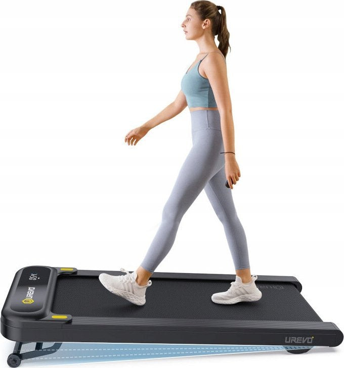 Tredemølle 600W Kompakt Med Demping Og Stigning Urevo Spacewalk 3S