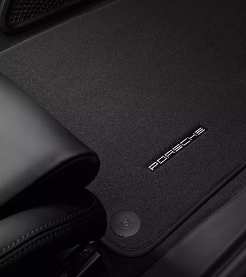 Porsche OEM stoffmatter til Porsche Cayenne I (9PA) – Anthracite svart
