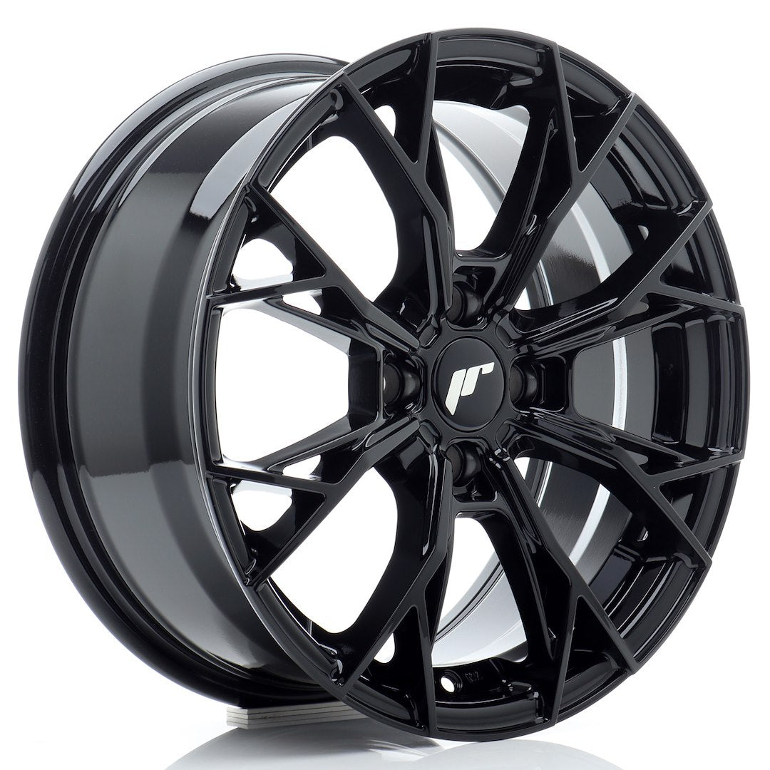 Felg JR Wheels JR49 16x7" Black – sett forfra