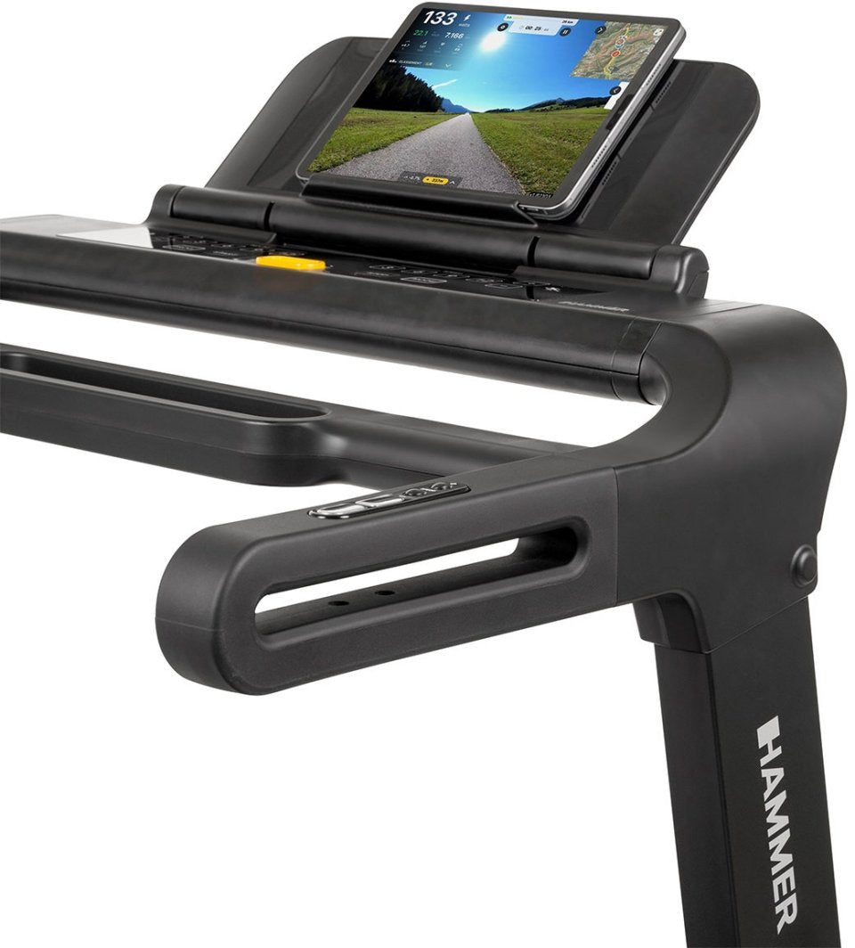 Tredemølle Med Løpeflate 152x50cm, 1–24km/t, 150kg Hammer FlyRun 4.0