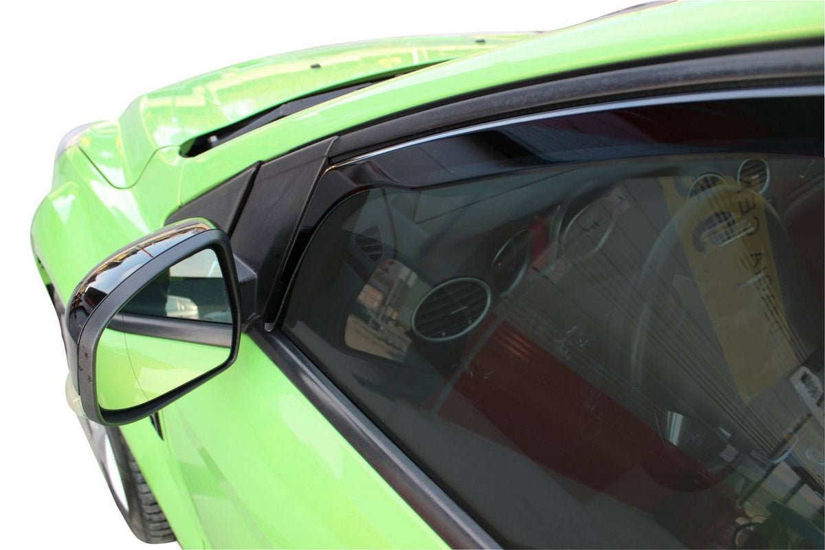Heko vindavviser til Ford Focus II Coupe – sort transparent