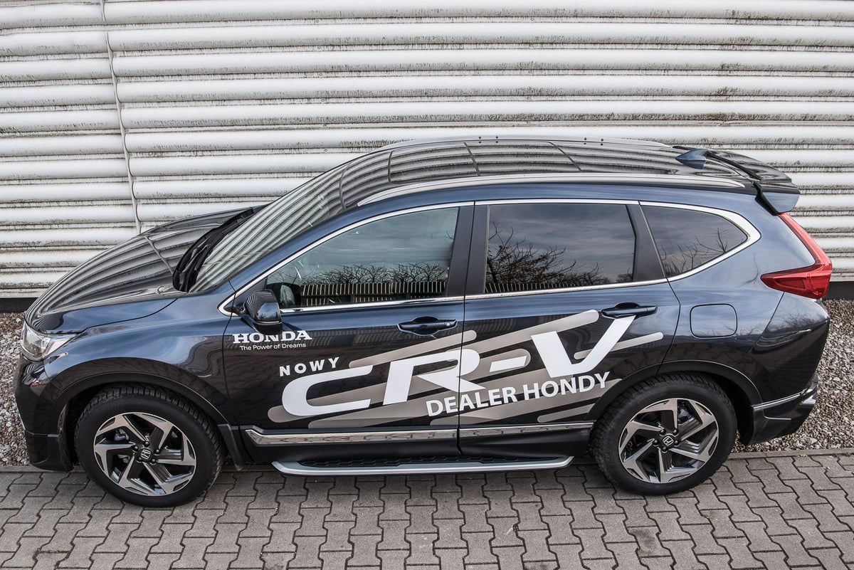 Stigtrinn Honda CR-V Ventshield (2018-2023) - sett bakfra